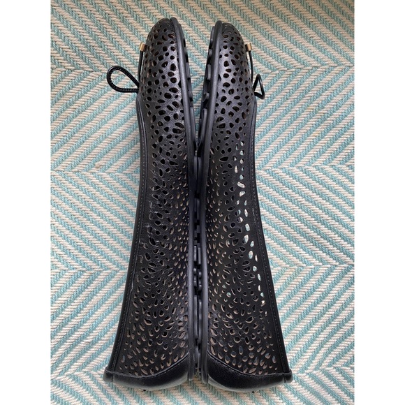 JIMMY CHOO Walsh Perforated Leather Ballet Flats - Picture 7 of 15